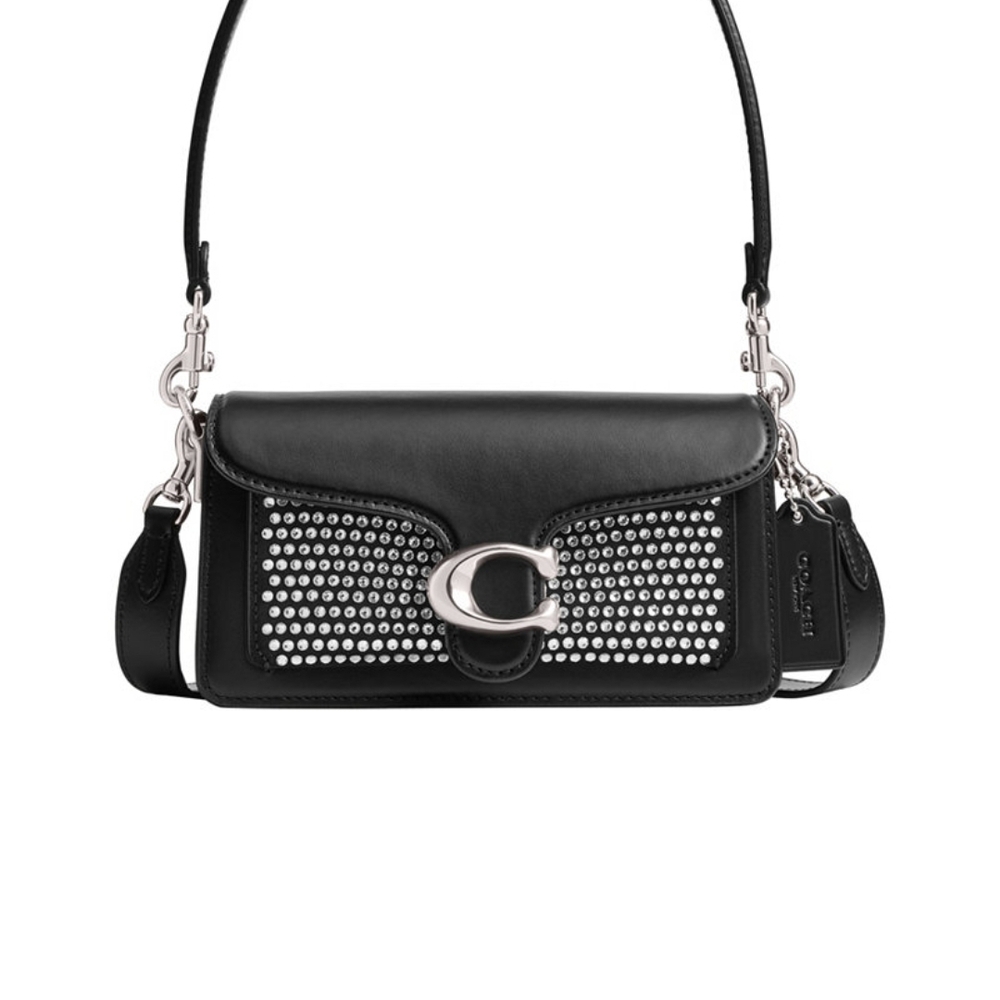 Black Leather Shoulder Bag